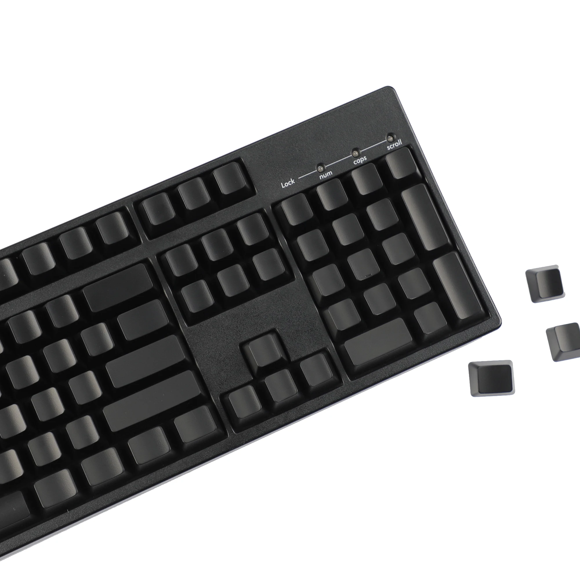 YMDK 109 Klawiszy ABS Profil OEM Czarne Białe Puste Klawisze do Samodzielnego Malowania Laserowego Grawerowania do Klawiatur Mechanicznych MX — zdjęcie produktu 4