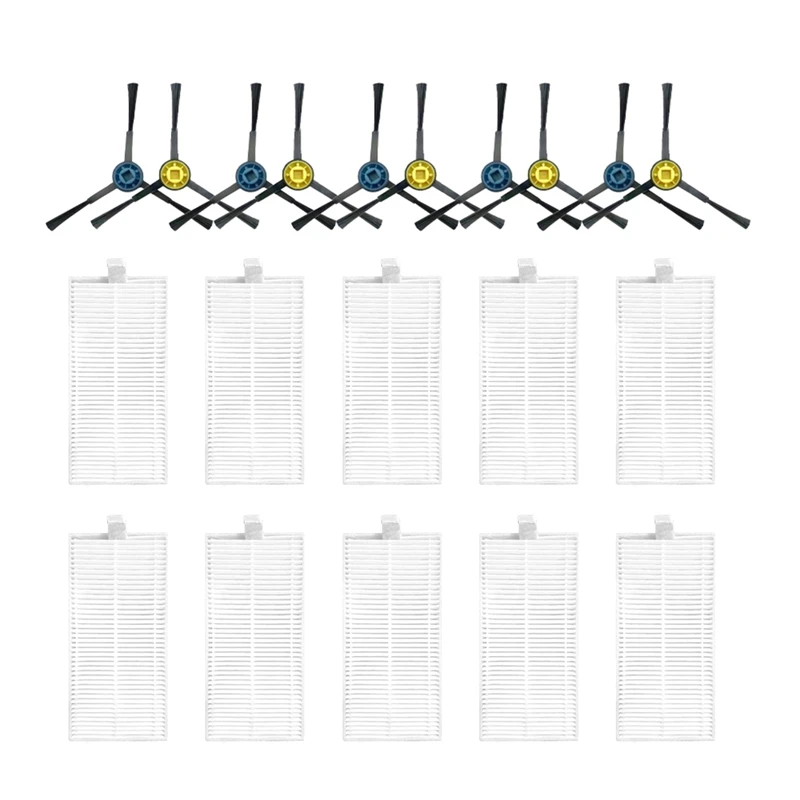 สําหรับ Midea M6 VCR21LDSW อะไหล่อุปกรณ์เสริมแปรงด้านข้าง Mop ผ้ากรองอะไหล่