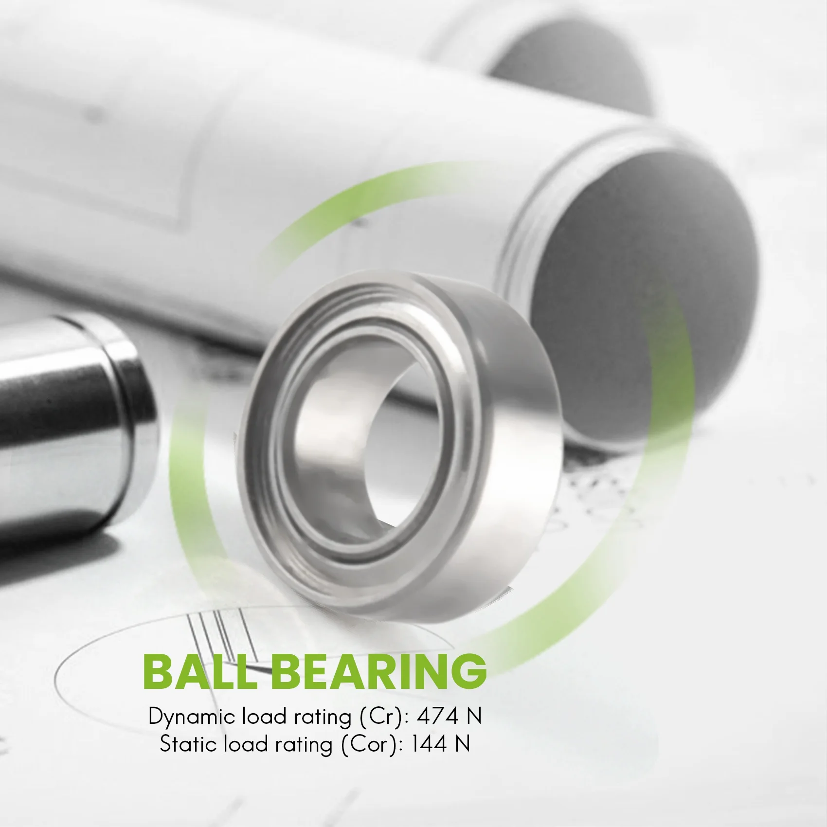 Pack Of 10 SMR74ZZ ABEC-9 Stainless Steel Ball Bearings 4X7X2.5Mm High-Speed Mobile Phone Bearings