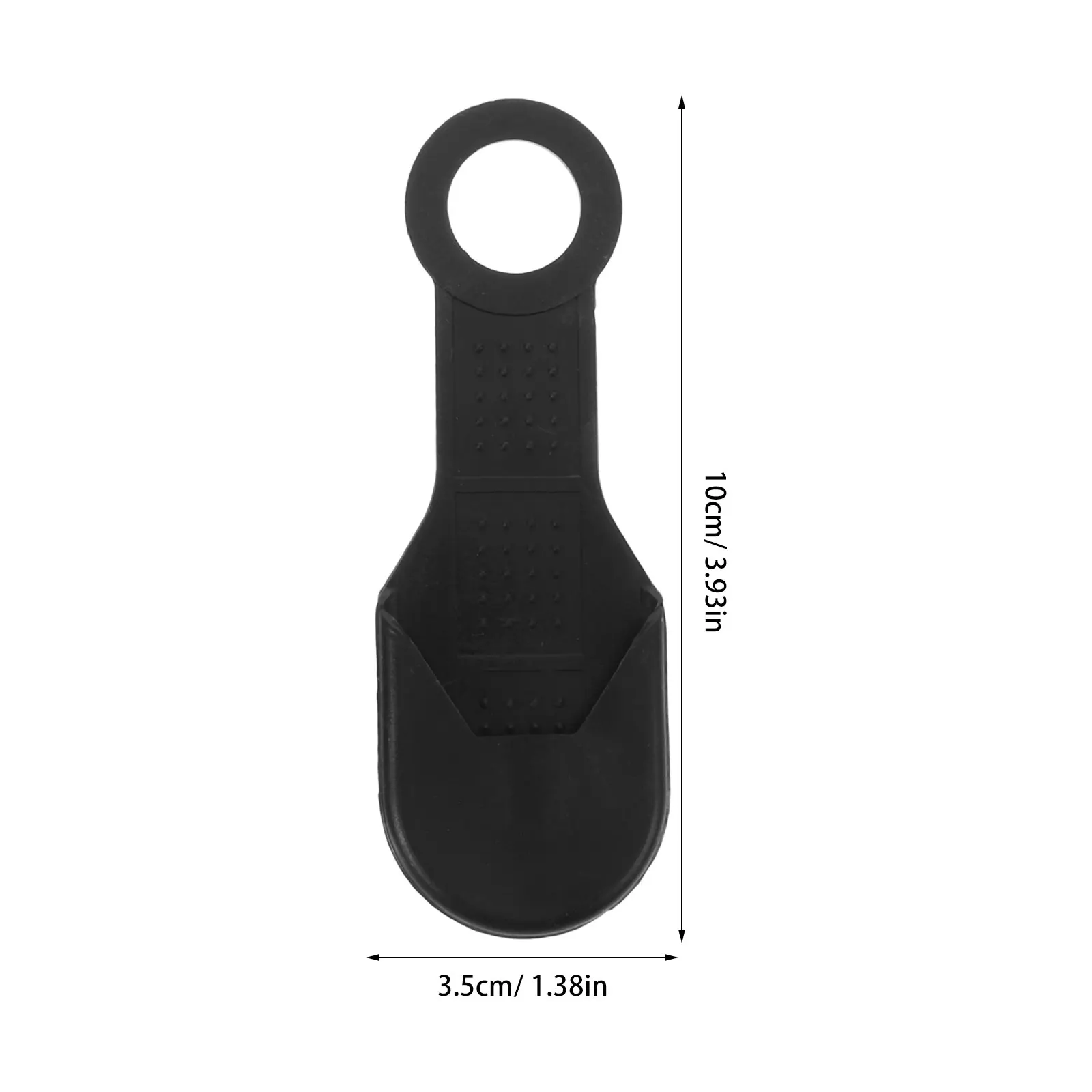 100Pcs Black Non-Slip Silicone Hanger Strips Elastic Rack Covers Non-Slip Accessories for Wood Plastic Metal Clothes Organizers view 5