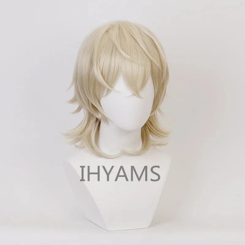 SARAZANMAI Niiboshi Reo شعر مستعار قصير مقاوم للحرارة الاصطناعية الشعر تأثيري حلي الباروكات + غطاء شعر مستعار #2