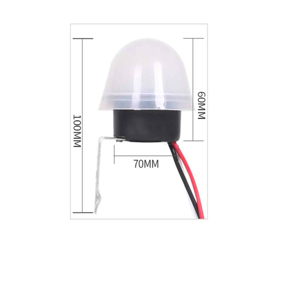 

AS-20 DC 12V AC 110V 220V 10A High Quality Durable Waterproof Sensitive Automatic Switch Photocell Street Light Switch Sensor