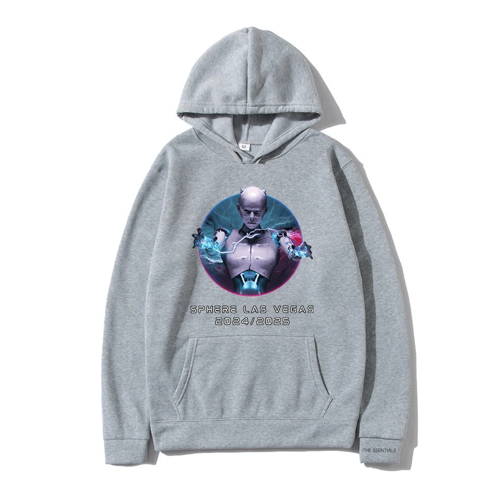 Anyma At Sphere 2024-2025 Tour Hoodie Men/women Hoodies Harajuku Aesthetic Unisex Winter Fleece Pullover Sweatshirt Fans Gifts