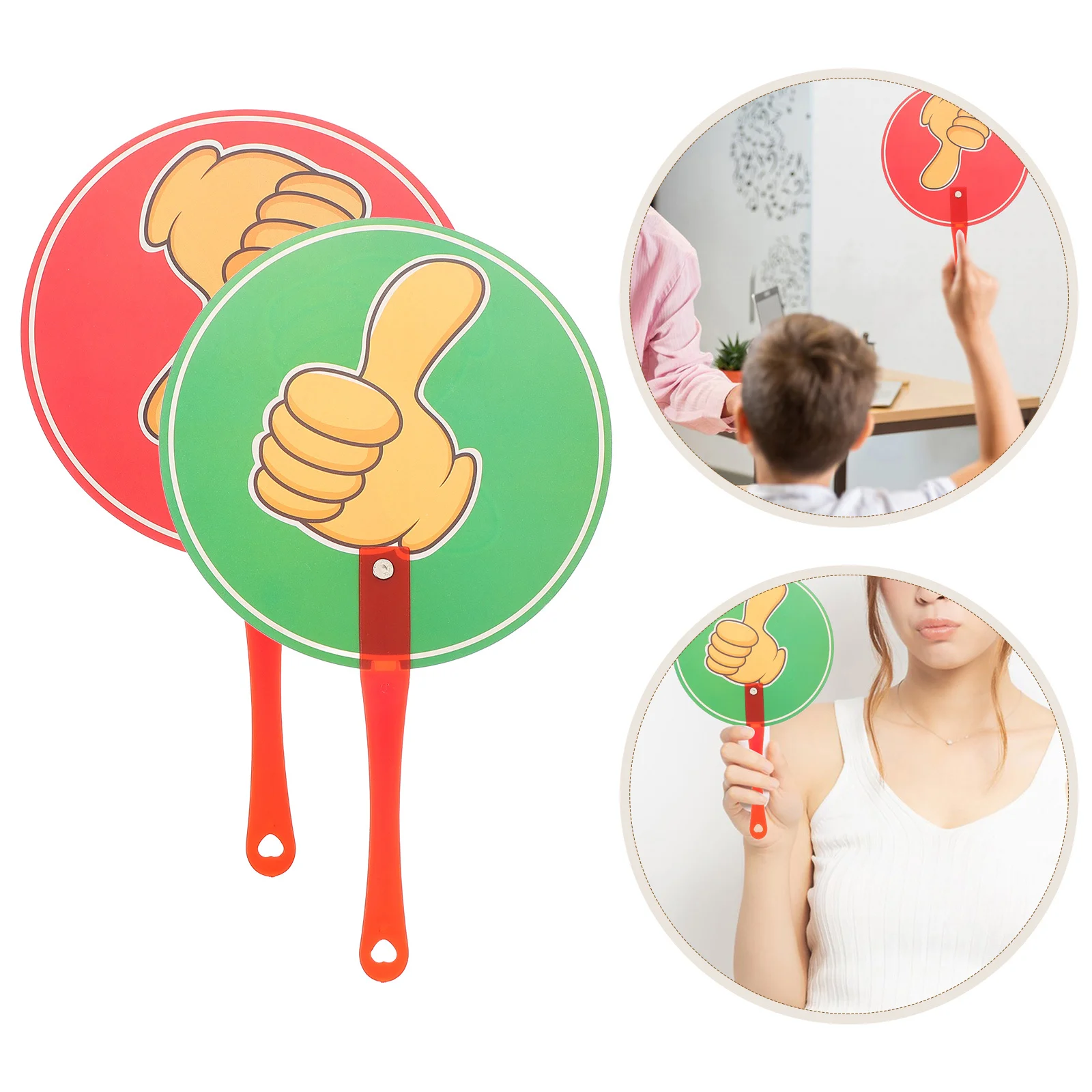 

Flashing Early Childhood Teacher Raises Sign Primary School Plastic Event Paddles