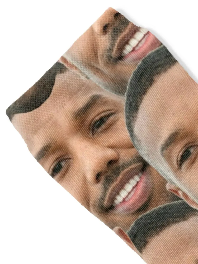 Michael B Jordan heads Socks tennis christmas gifts winter Luxury Woman Socks Men's