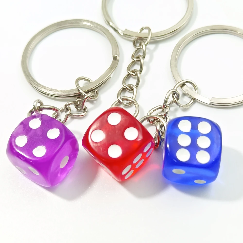 Personalisierter bunter Würfel-Schlüsselanhänger, Mini-Anhänger, Autotasche, Geschenk für Studenten, originelles Handy, DIY-Zubehör, Schlüsselanhänger – Detail 12