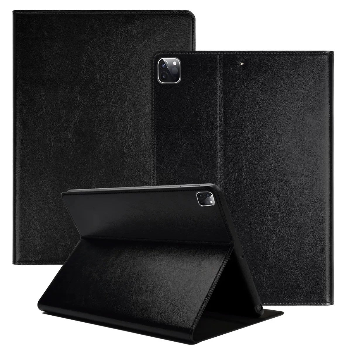 Suitable for iPad Genuine Leather Protective Case with Pen Slot, anti Drop and Durable