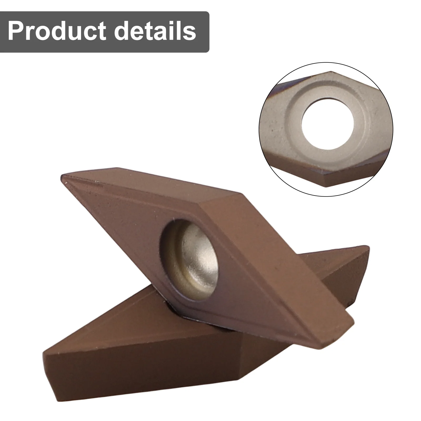 Accessories Insert Replacement Set Turning Tool VCMT331 Carbide Inserts Fittings Golden Indexable for lathe  Accessories