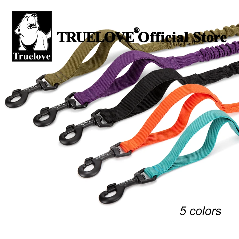 Truelove-Correa Flexible para perro, amortiguación a prueba de explosiones, cuerda elástica, Control grande, ferozmente fuerte, TLL2281