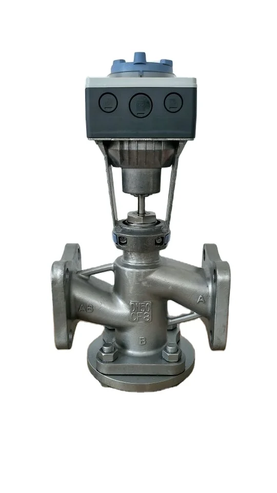 Two-way valve For chilled low and high temperature water and brine in closed circuits made in china