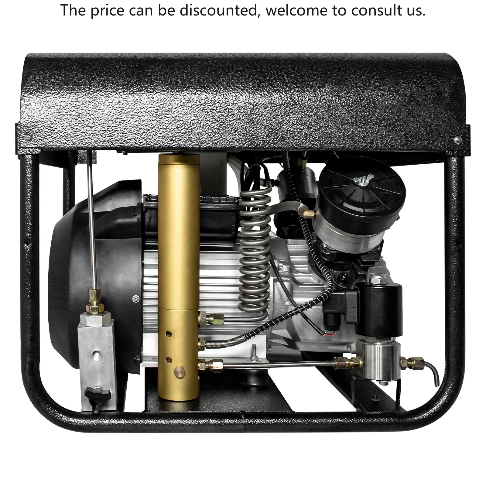 

TUXING High Pressure 30mpa 300bar 4500psi Auto Purge Valve Built-in Filter Electric Portable Scuba Diving PCP Air Compressor