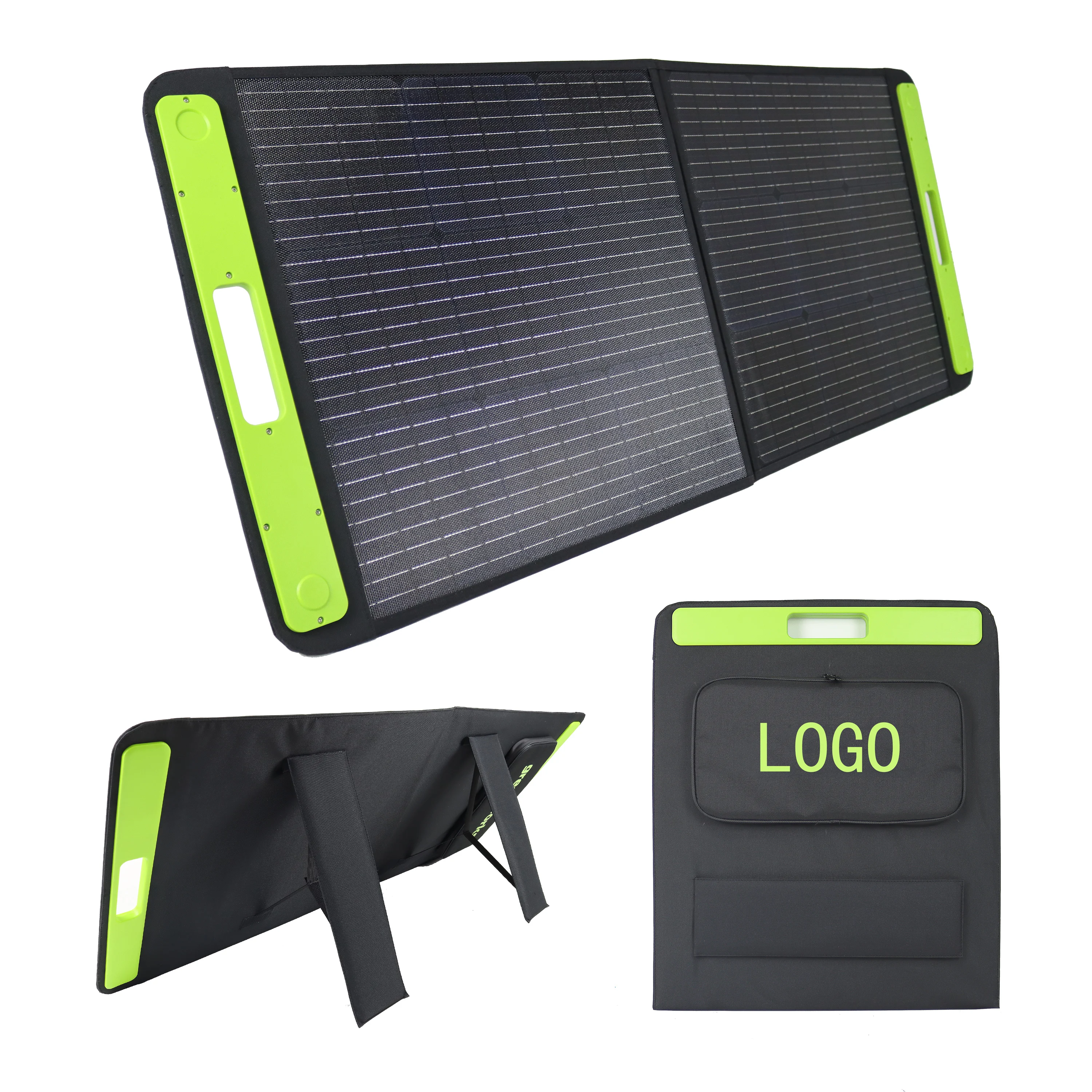 

Outdoor portable 100w folding solar panels foldable solar panel kit for campers