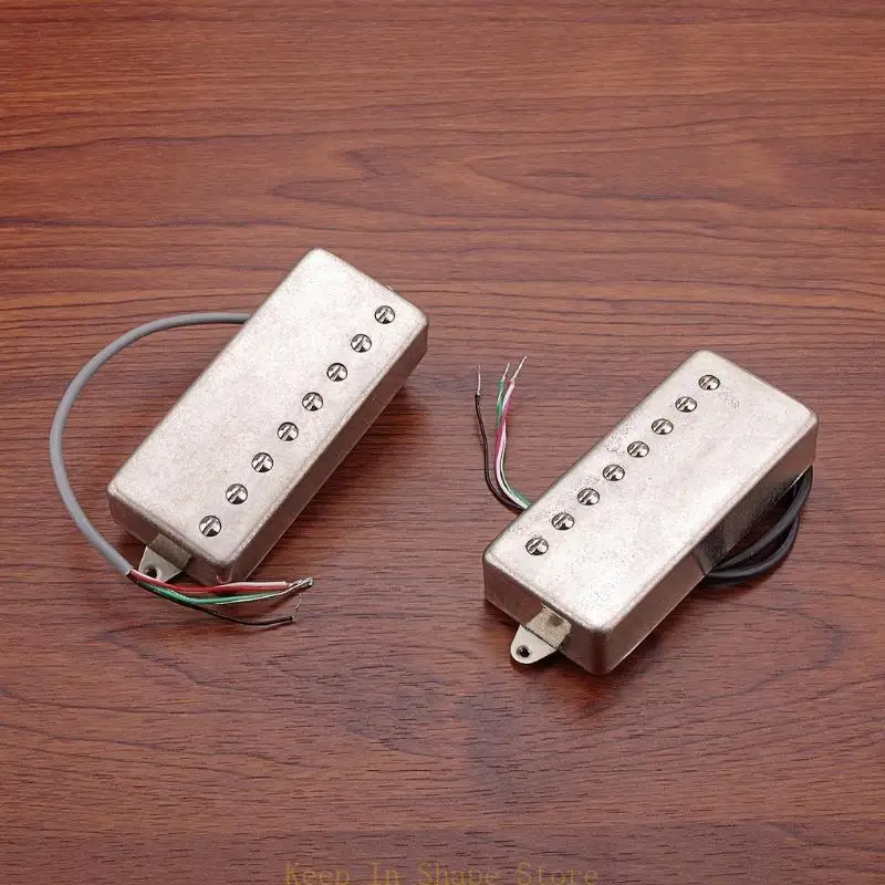 

U1JC 2pcs Active Tone Electric Guitar Humbucker Pickups Bridge Pickup for Electric Guitar Pickup Replacements Accessories