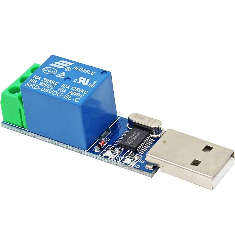 Smart for LCUS-1 USB Relay Module 1 Channel PC Control Switch  5pcs