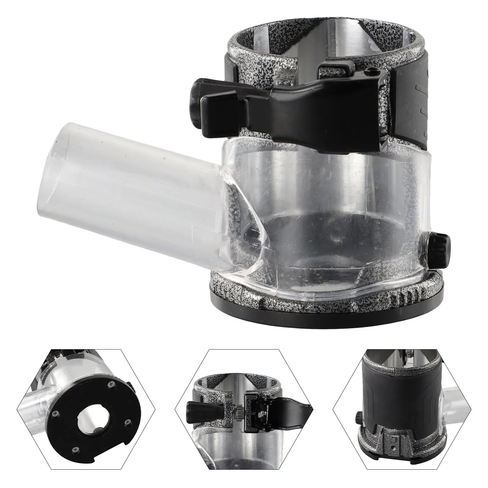 Duurzame Hot Sale Nieuwste Handige Tools Router Basis Plunded Rubber Mouw Hout Frezen Aluminium Base Cutter Basis