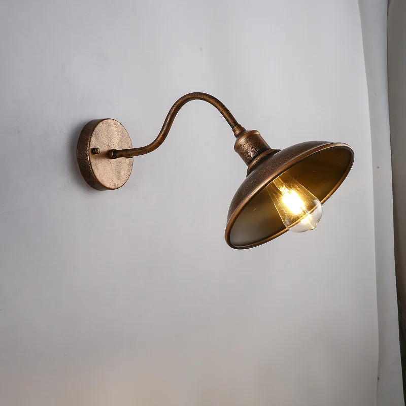 American Vintage Outdoor Lights Waterproof Wall Lamp Balcony Porch Courtyard Garden Staircase Lighting Bedside Bedroom Lamp