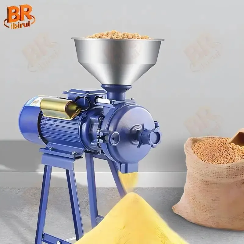 

High Milling Processing Seasoning Barley Mini Other Corn Dry For Maize Grinder Stone Grain Mill