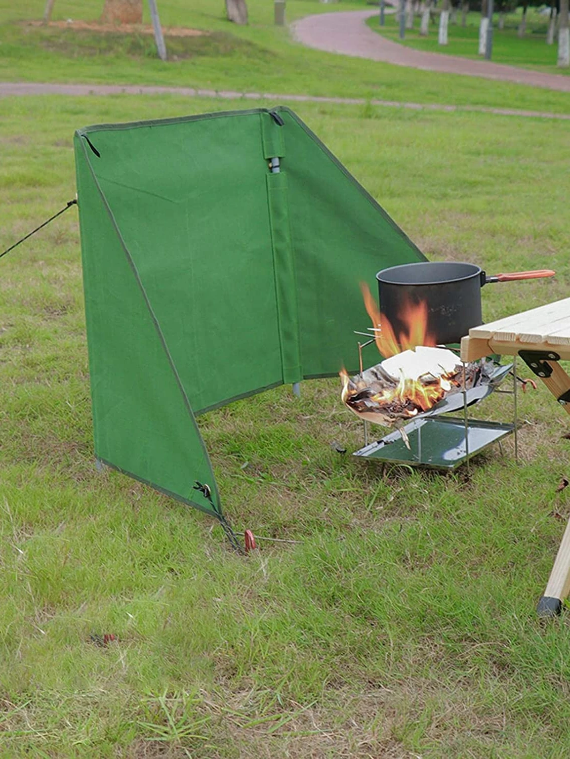 

Уличная камера, викно-занавеска для барбекю, ветрозащитная ткань, техническая трансграничная ветрозащитная защита для детского эльтера