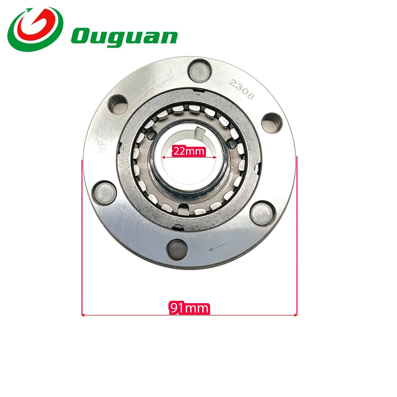 ouguan Starter Clutch Assy for XS175 Hyper XS 175 cc Clutch One Way Starter