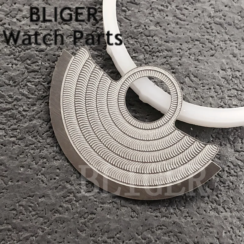 BLIGER NH34 NH35 NH36 NH70 4R35 4R36 7S للأسود الذهب الأزرق المعادن الدوار المطرقة التصحيح ملصق صالح الساعات حركة التحديثية أجزاء