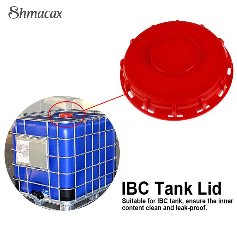 

Red IBC Lid Water Liquid Storage IBC Tank Fitting Plastic Cover Cap Adaptor