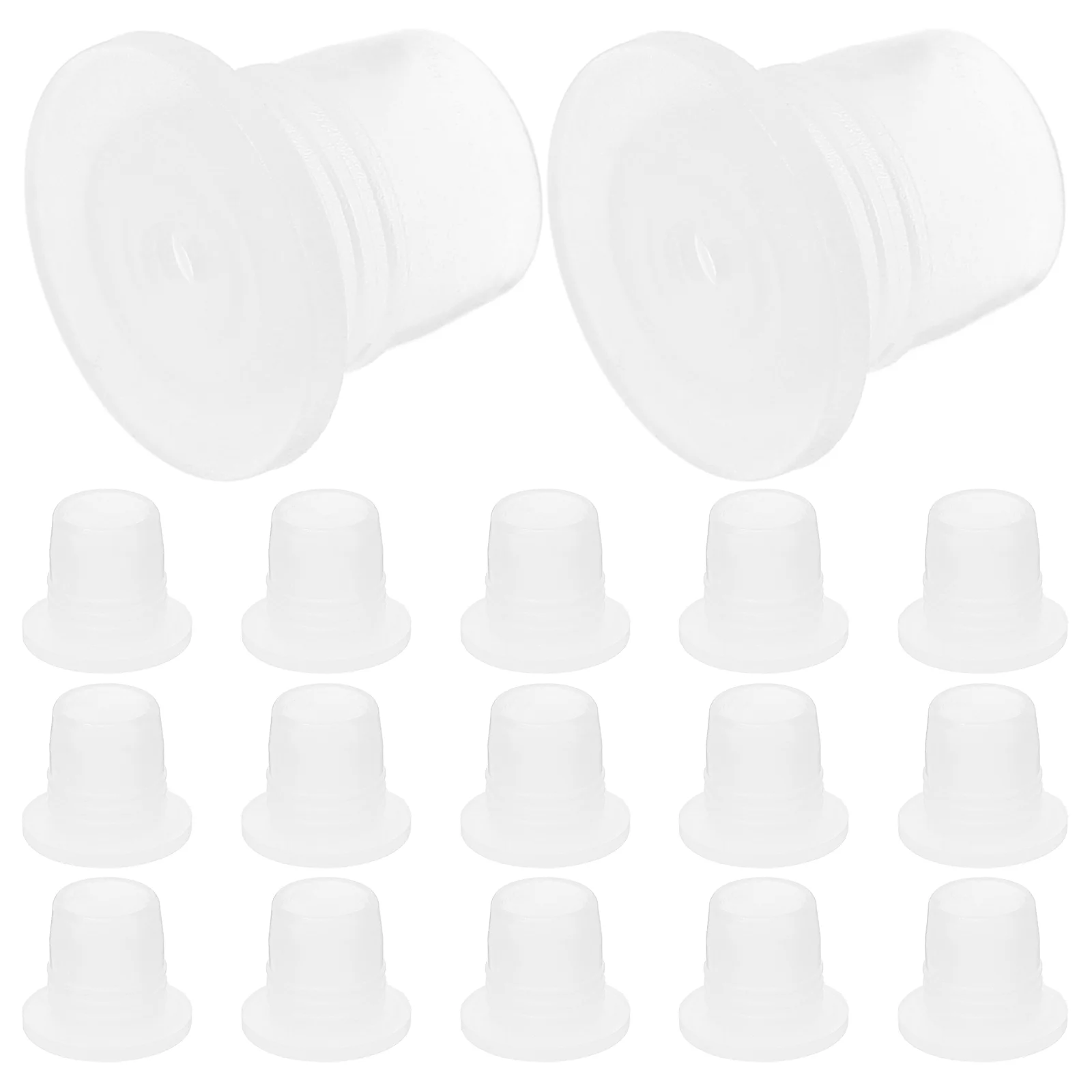 

100 PCS Insulated Perfume Bottle Stopper Stoppers Caps for Glass Bottles Travel