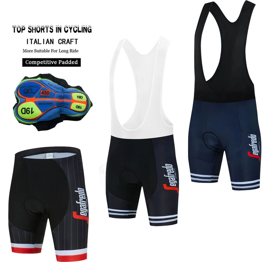 2024 New Team Cycling bib shorts Men\'s Gel Padded Short Sports Bib Pants Lycra Mtb Uniform Bretelle Ciclismo Bicycle Wear Pants