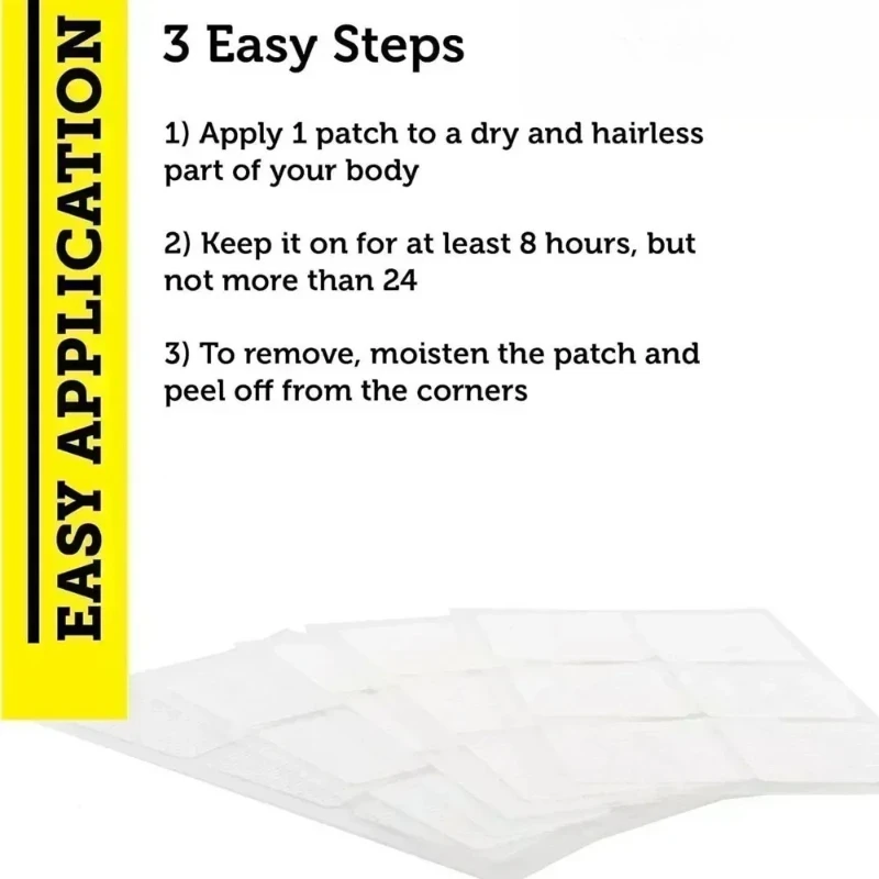 30 Patches Lions Mane Mushroom Transdermal Patches for Brain Stress Relief, Mental Clarity and Calm Immune Support view 3