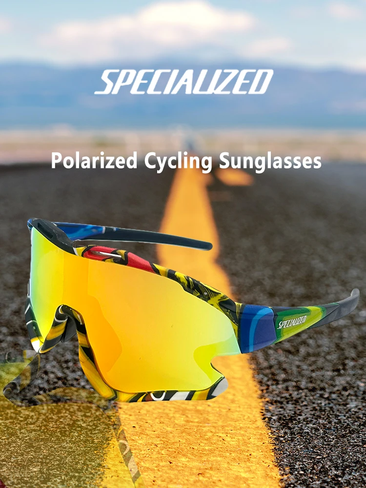 AliExpress speoalized SPECIAUZED Mirror MTB Cycling Sunglasses Sport Eyewear Men Women Youth UV400 Lens Glasses Bicycle