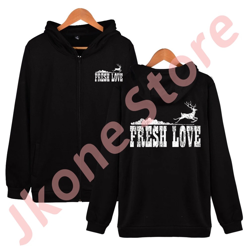 Sturniolo Triplets Fresh Love Essential Zip Hoodies Cosplay Women Men Fashion Casual Hooded Sweatshirts