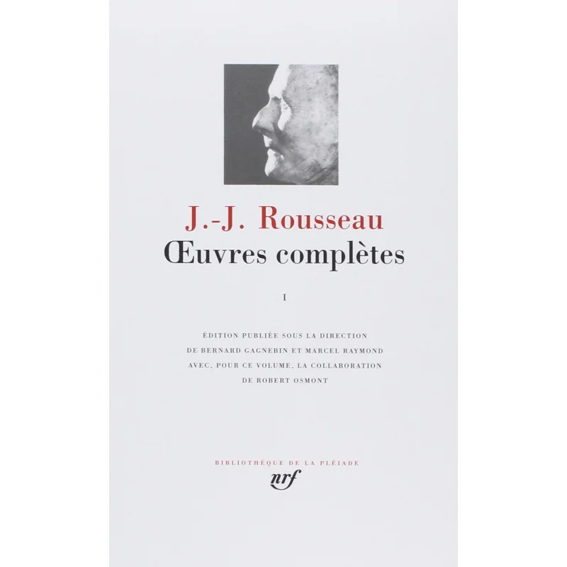 

Полное собрание сочинений. Том 1. Книга Rousseau JeanJacques Gallimard 9782070104888.