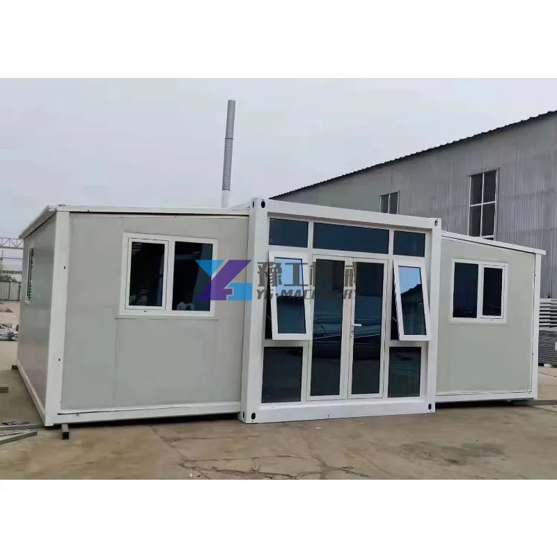 2 quartos pré-fabricados casas modulares cápsula casa edifícios de jardim