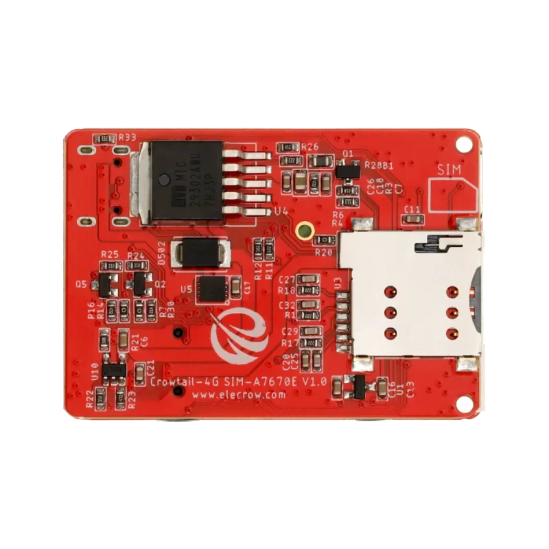 Crowtail-SIM-A7670E 4G Module SIM A7670E GPS Breakout Board Support GPS/GLONASS/BDS B1/B3/B5/B7/B8/B20 LTE