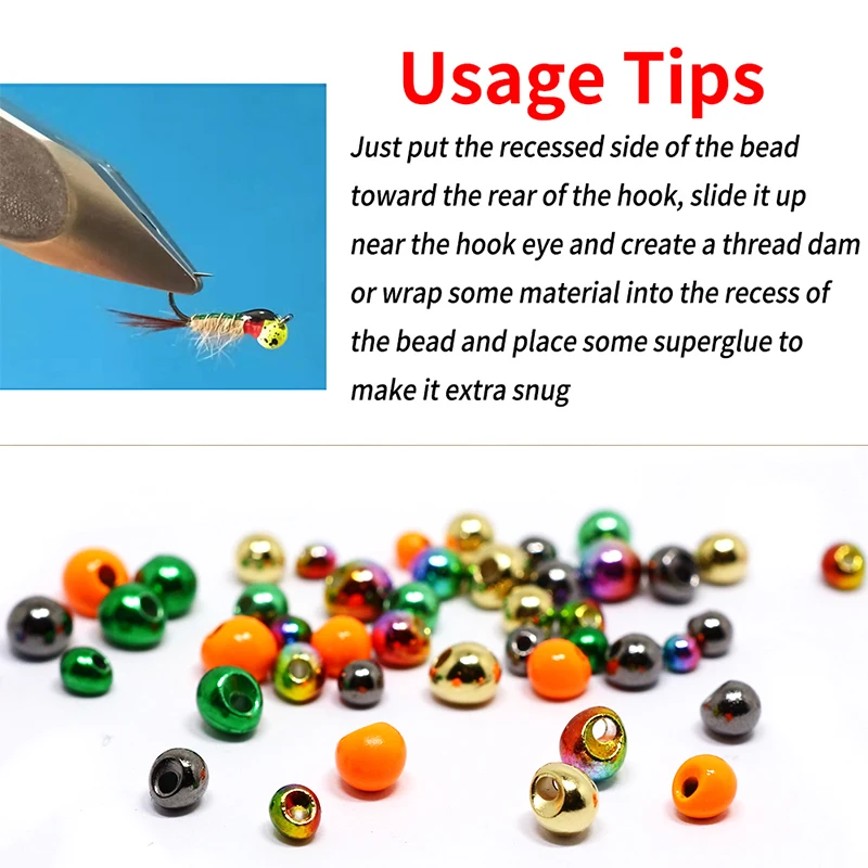 New 20 beads pack jig offset tungsten beads weighted drop shape jig beads transforming fly fishing hooks fly tying accessories