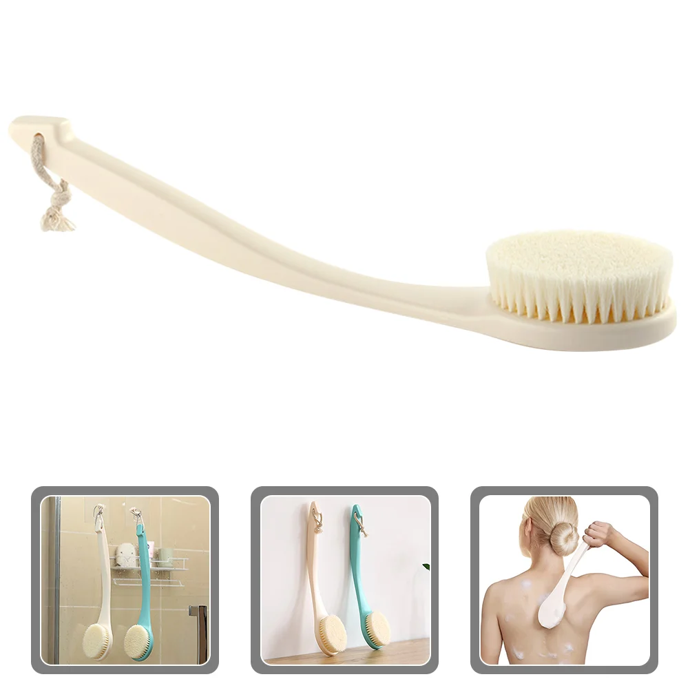 

Long Handle Bath Brush Massage Handled Scrubber Back Shower with Aldult Cleaning