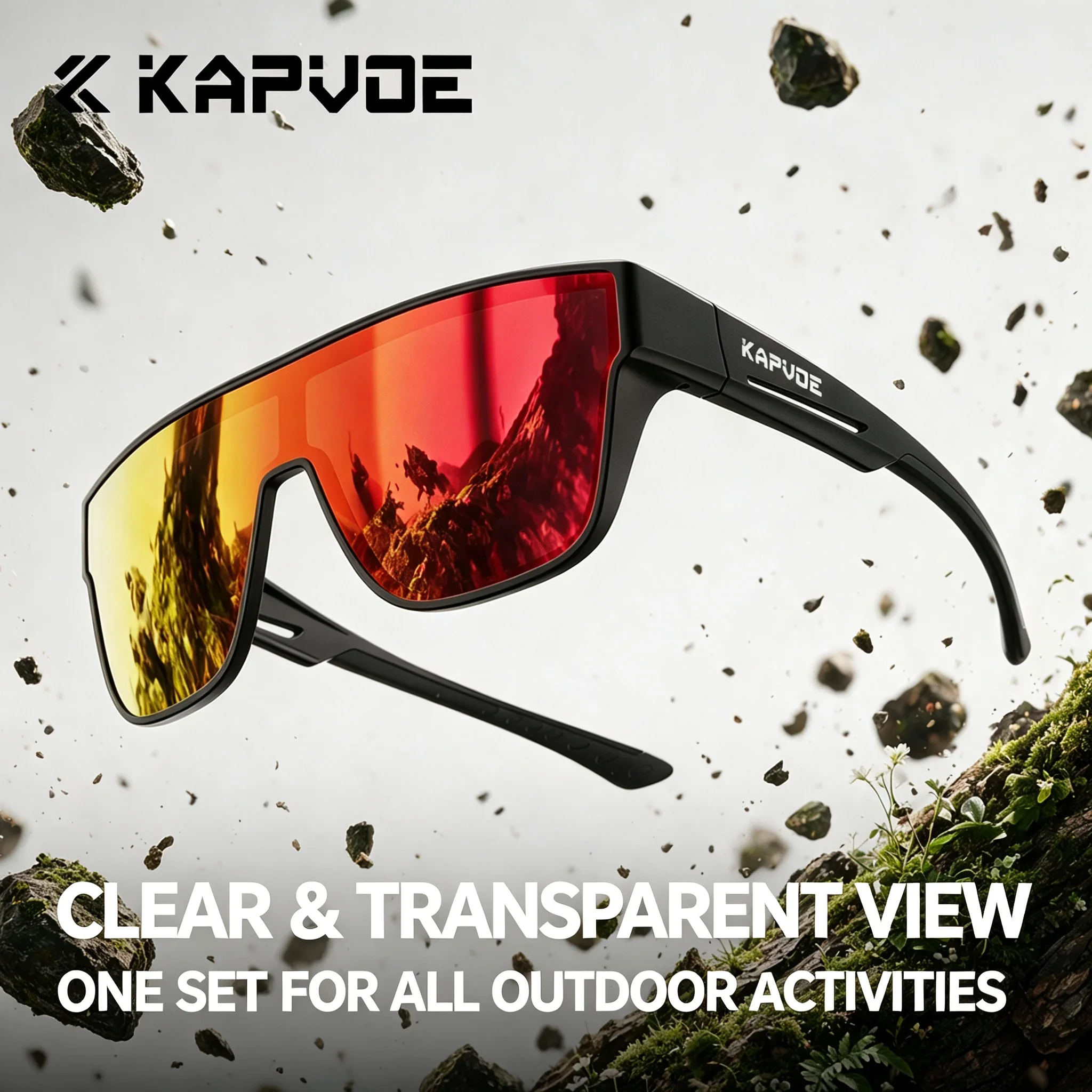 KAPVOE KAPVOE HD UV400 Fitover Hiking Sunglasses Photochromic Fit Over Prescription Eyeglasses Men Women Outdoor Sports Cycling Glasses - Aliexpress Deal
