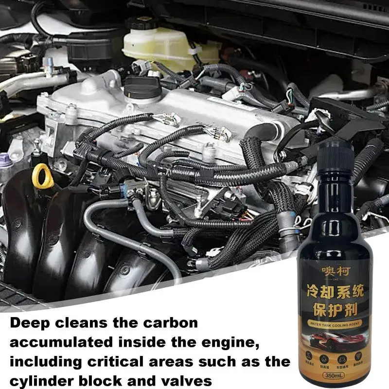 Engine Cooling System Protective Agent 350ml Engine Cooling System Maintenance Agent Multi-Purpose Vehicle Care Tool For Trucks