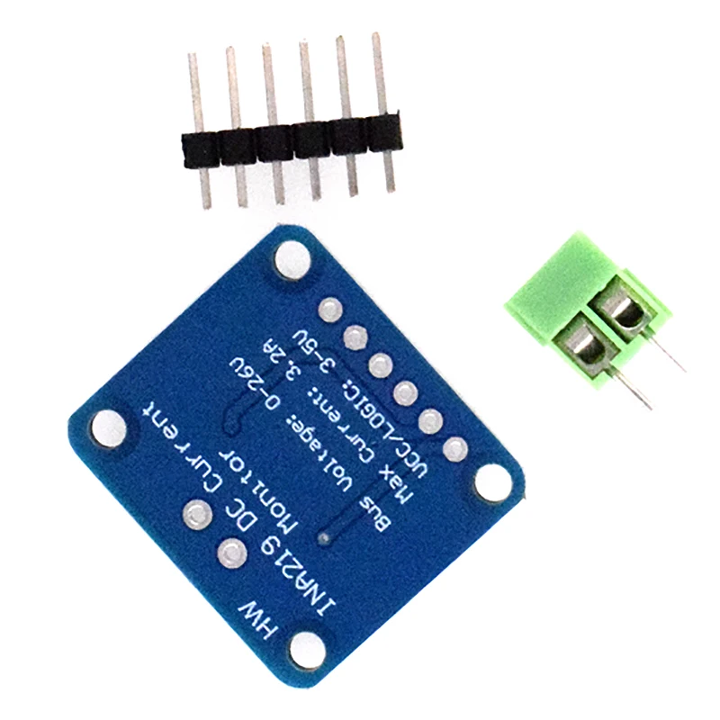Leading-5Pcs Ina219 Bidirectional Dc Current Power Sensor Tap Module Diy 3V-5V Iic I2C Power Monitoring Sensor Module