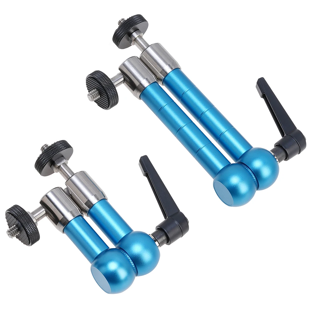 FOTGA klem tangan Monster, lengan ajaib dengan benang 1/4 "dan 3/8" dan kekuatan gesekan yang dapat disesuaikan, lengan ajaib untuk Monitor