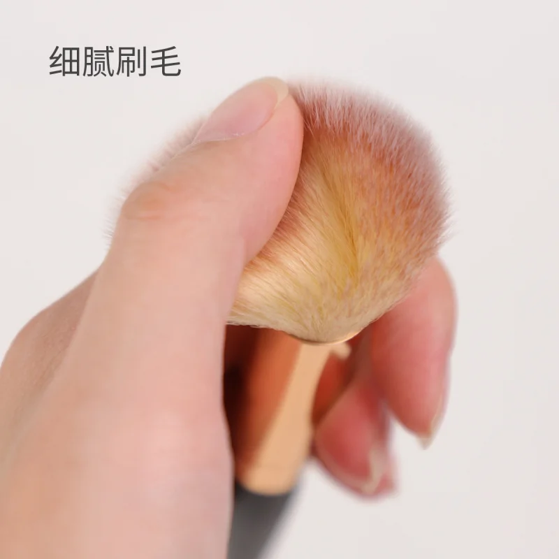새로운 싱글 양면 메이크업 브러쉬 루스 파우더 및 아이섀도우 다기능 루스 파우더 재고 있음