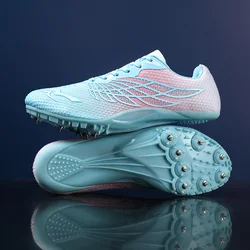 Yeni erkekler Track Field etkinlikler Cleats Sprint ayakkabı atlet kısa sivri koşu ayakkabıları eğitim yarış spor ayakkabılar boyutu 35-45