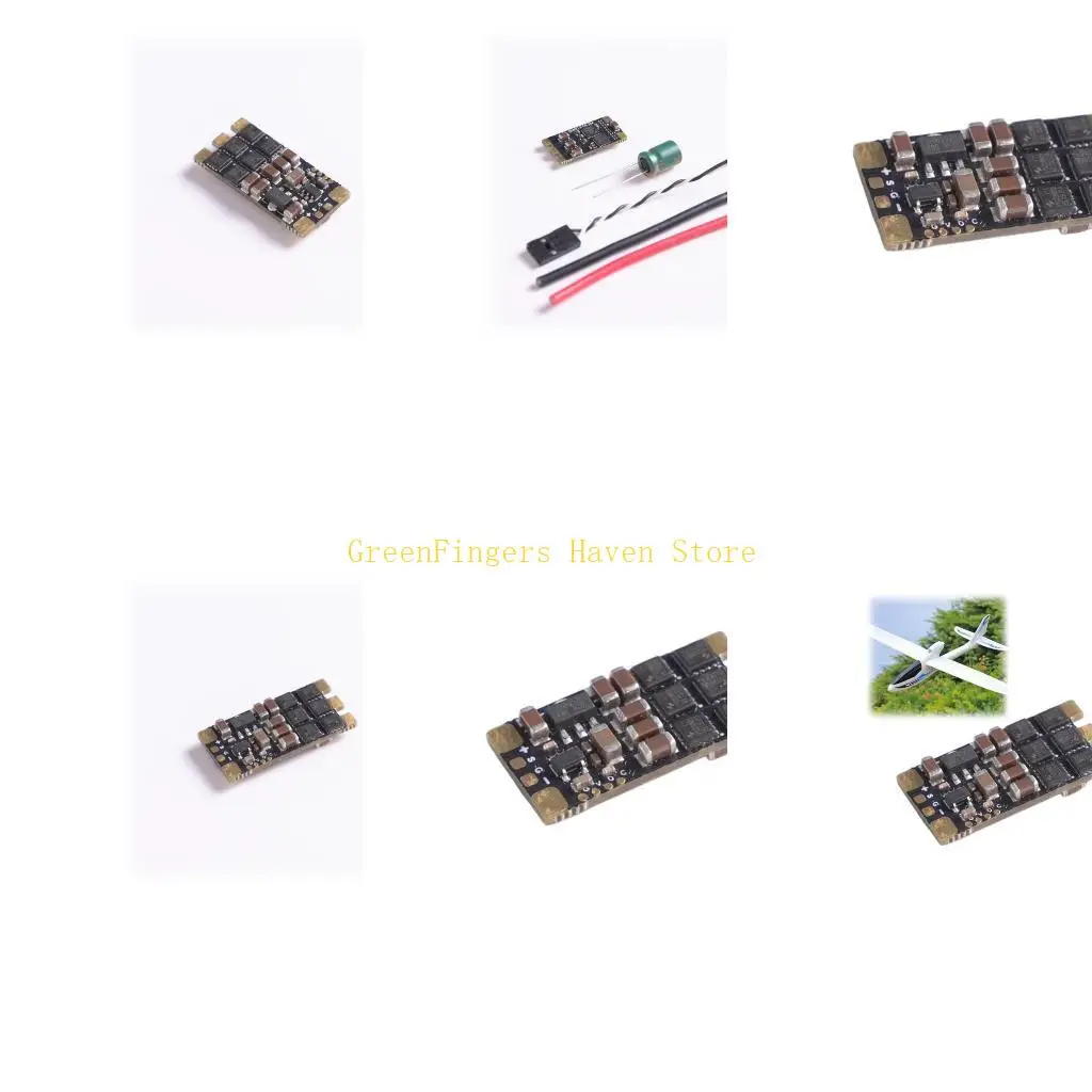 F68D Bidirectional Brushless Speed Board for Model Projects, 25A Mini Motor Unit with 2-5S Support, AM32 Firmware, Small Board