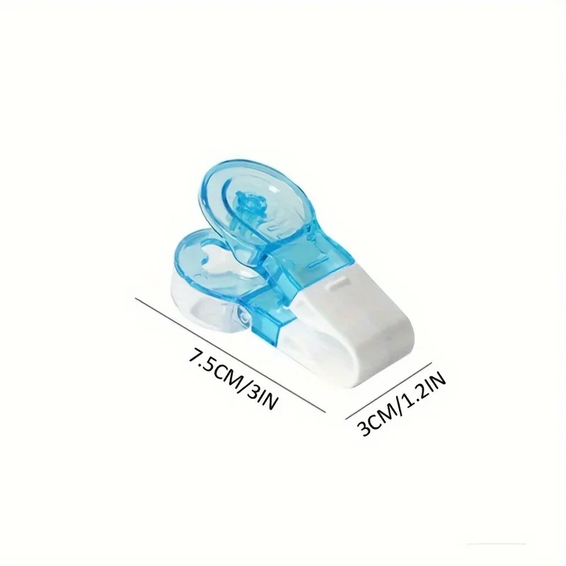 A Portable Pill Taking Device, with Pill Box-Household Gadget, Tablet Blister Bottle Opening Aid, New Design Drug Dispenser