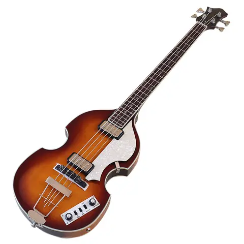 업그레이드 4현 빌리온 베이스 기타 BBT 일렉트릭 베이스 기타 22 프렛 홀로우 바디 픽업 포함