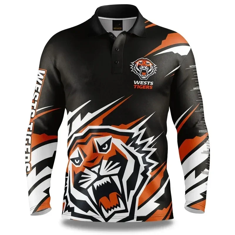 2024  Panthers NSW Blues Maroons Storm Cowboys Tigers Sharks Raiders Rabbitohs Roosters Broncos Warriors Fishing Suit :S-5XL