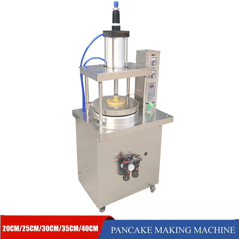 

Vertical Dough Flattening Machines Processors Kitchen Appliances For Bread Pie Electric Spring Roll Skin Pancake Making Machine