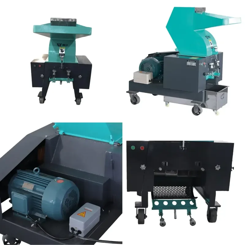 for Crusher PVC PE ABS Plastic Waste Recycling Grinder Crushing Machine Industrial Shredder Granulator for Hard Plastic