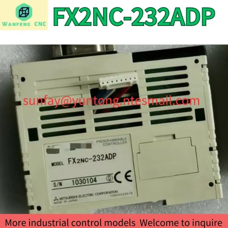 second-hand PLC FX2NC-232ADP test OK Fast Shipping