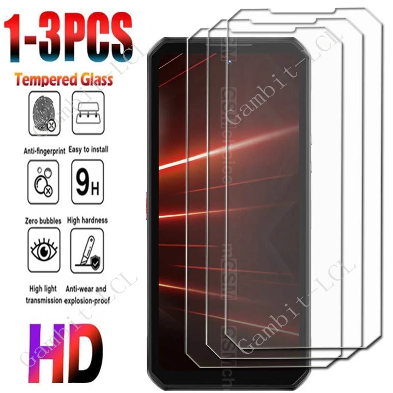 1-3PCS 9H HD Tempered Glass For Oukitel WP56 ON OukitelWP56 6.8