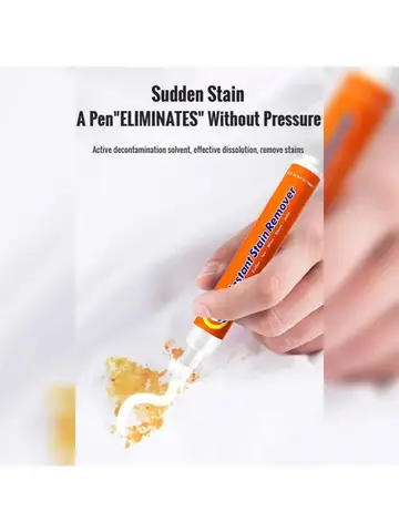 1/3pcs Portable&Convenient Stain Remover Pen for Emergency Stain Removal - Water-free, Suitable for Various Fabrics Oxygen Formu